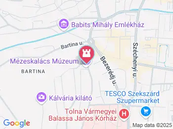 Mézeskalács Múzeum Szekszárd a térképen