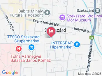 Mikes Apartman Szekszárd a térképen