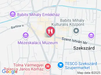 Papa Borozója Szekszárd a térképen