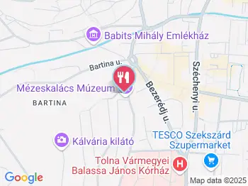 Petrits Mézeskalács Múzeum & Cukrászda Szekszárd a térképen