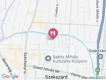 Prim Cukrászda - Kölcsey lakótelep Szekszárd a térképen