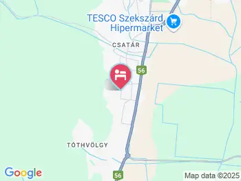 Puttonyos Vendégház Szekszárd a térképen