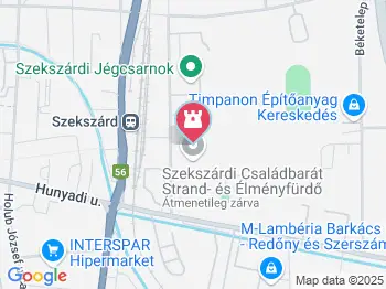 Szekszárdi Családbarát Strand- és Élményfürdő Szekszárd a térképen