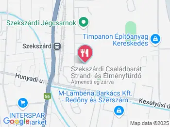 Szekszárdi Fürdő Étterme Szekszárd a térképen