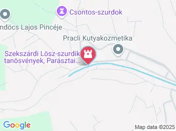 Lösz-szurdik tanösvények Szekszárd a térképen