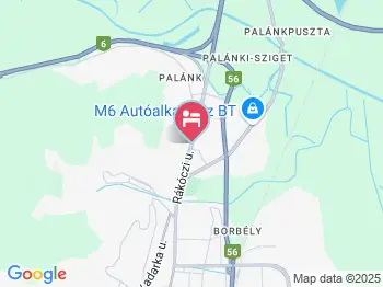 Szépkert Vendégház Szekszárd a térképen