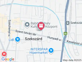 Wosinsky Mór Megyei Múzeum Szekszárd a térképen