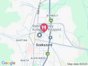 Zrínyi Sörkert Étterem Szekszárd a térképen