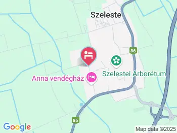 Zsuzsanna Hotel Szeleste a térképen