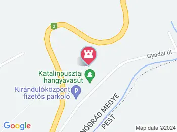 Hangyavasút Szendehely a térképen