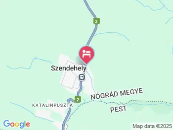 Viktória Apartmanház Szendehely a térképen