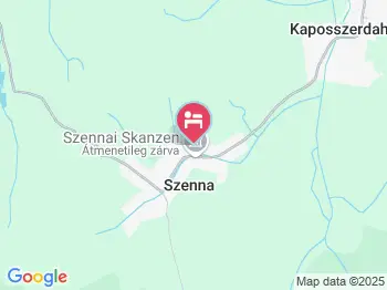 Ágnes Vendégház Szenna a térképen