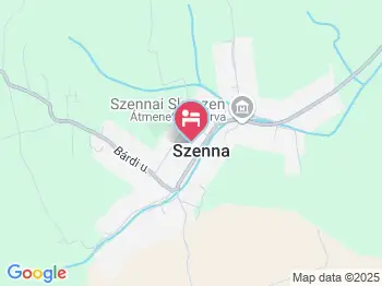 Handó Porta Szenna a térképen