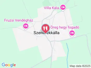 Eszter Panzió étterme Szentbékkálla a térképen