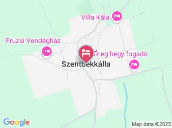 Öreghegy Fogadó Szentbékkálla a térképen
