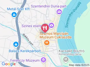 Álomlángos Szentendre a térképen