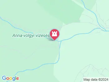 Anna-völgyi vízesés Szentendre a térképen