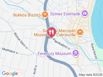 Bazsalikom Pékség Szentendre a térképen
