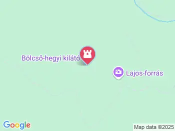 Bölcső-hegyi-kilátó Szentendre a térképen