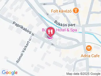 Bükkös Panzió étterme Szentendre a térképen