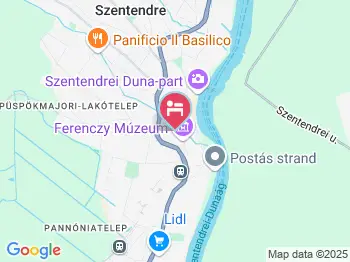 Bükkös Hotel & Spa Szentendre a térképen