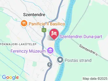Centrum Panzió Szentendre a térképen
