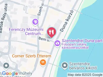 Corner-Szerb Étterem Szentendre a térképen