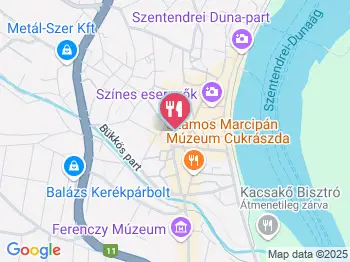 Dorothea Bistro Café Szentendre a térképen