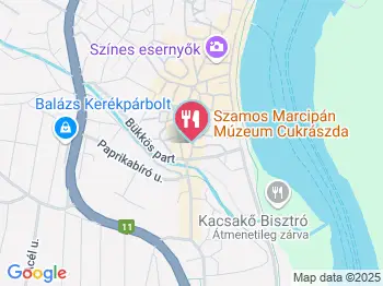 Eis Vanilia Szentendre a térképen