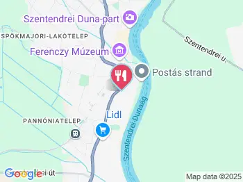 El Mariachi Szentendre a térképen