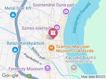 Szentendrei Képtár - Ferenczy Múzeumi Centrum Szentendre a térképen