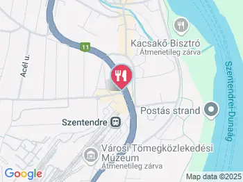 Fornetti Szentendre a térképen