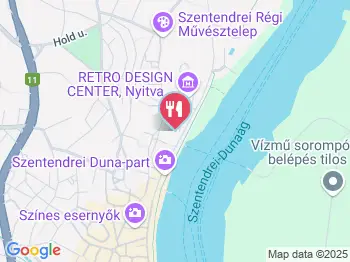 GofriZóna Szentendre a térképen