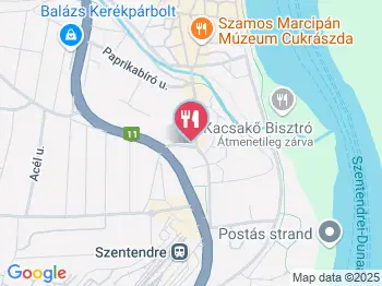 Heim Sütöde Szentendre a térképen