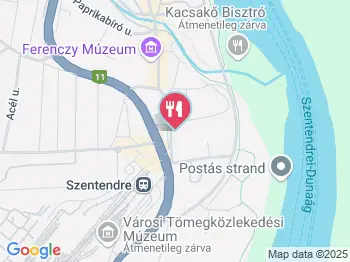 Ju Xian Lou Kínai Gyorsbüfé Szentendre a térképen