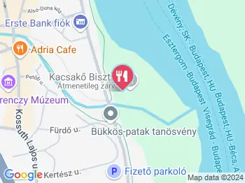 Kacsakő Bisztró Szentendre a térképen