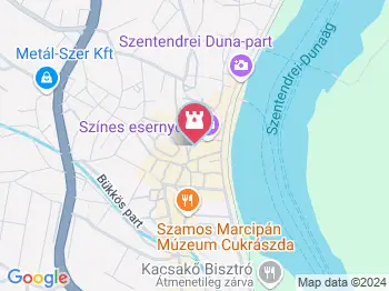 Karácsony Múzeum Szentendre a térképen