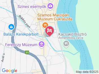 Kentaur Apartmans Szentendre a térképen