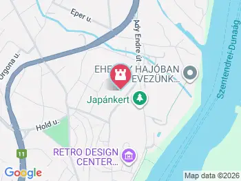 Kerényi Jenő szoborpark Szentendre a térképen