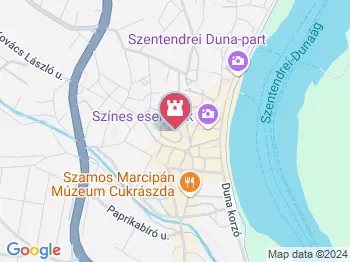 Keresztelő Szent János Plébániatemplom Szentendre a térképen