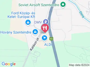 KFC Szentendre DT Szentendre a térképen