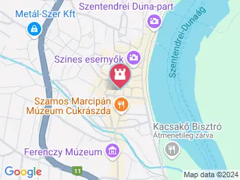 Kmetty Múzeum - Ferenczy Múzeumi Centrum Szentendre a térképen