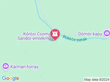 Kőrösi Csoma Sándor-emlékmű és kilátóhely Szentendre a térképen