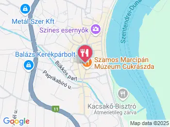 Lola Cukrászda Szentendre a térképen