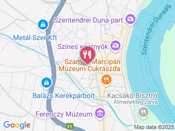 Mickey's Chicken & Burger Szentendre a térképen