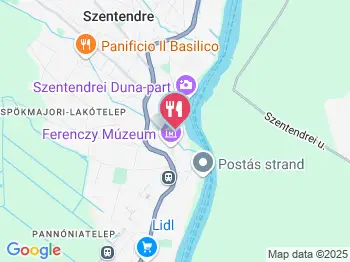 Palapa Mexikói Étterem Szentendre a térképen