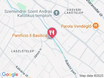 Panificio Il Basilico Szentendre Szentendre a térképen