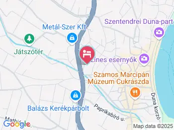 Panni Pihenőház Szentendre a térképen