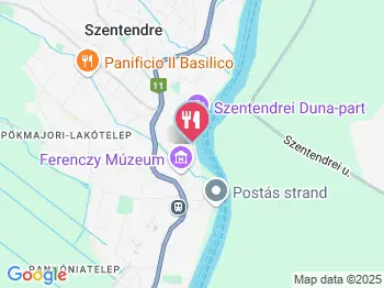 Promenade Étterem Szentendre a térképen