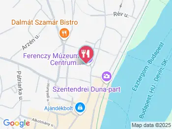Red Lion Étterem és Pub Szentendre a térképen